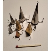 Блесна "Конус" ручной работы для ловли хищника:  окуня,  щуки,  судака